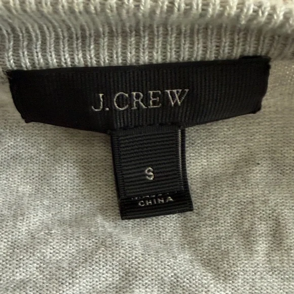 J. Crew Light Gray Women's Cardigan - Picture 3 of 3